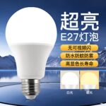 LED灯泡节能高亮省电护眼E27螺口超长寿命家用A泡球泡灯室内吊灯