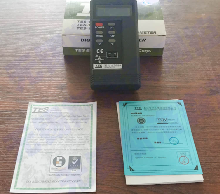 TES-1310高精度测温仪 表面测温仪 测温仪 测温表 手持测温仪