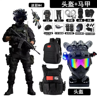 儿童威龙行动迷彩服三角洲套装户外特种兵军训中学生夏令营演出服