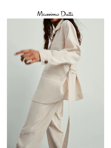 Massimo Dutti, демисезонный белый ремень, дизайнерский корсет, рубашка, куртка, облегающий крой, тренд сезона
