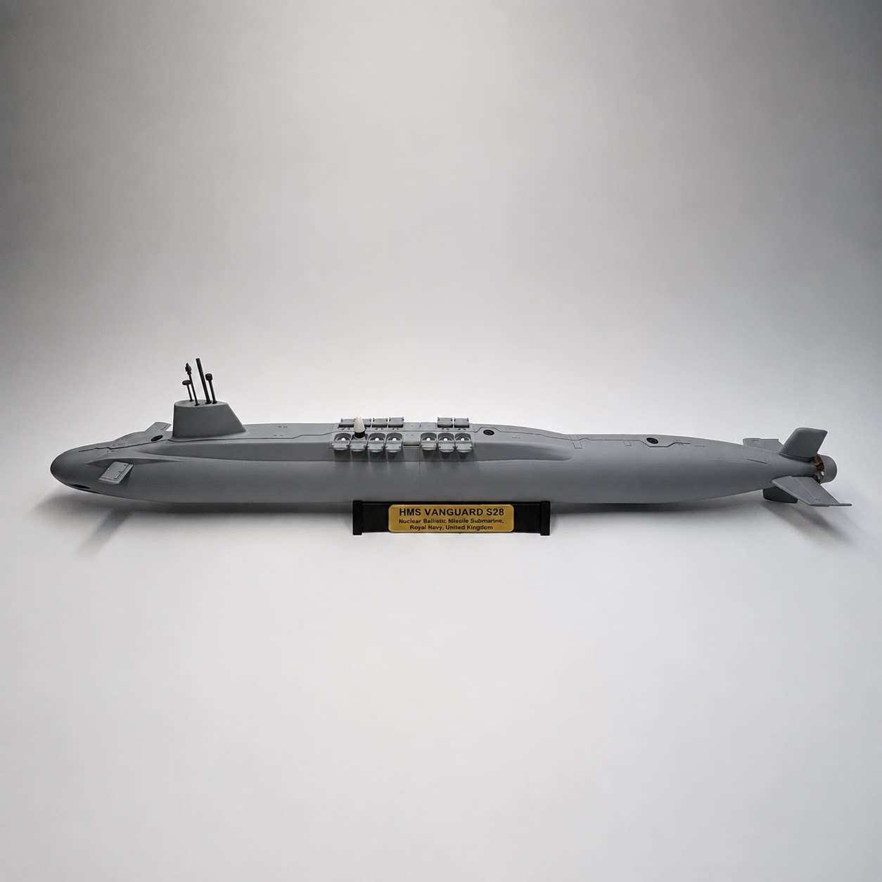 英国先锋级核动力弹道导弹潜艇SSBN HMS (S28)核潜艇模型成品模型