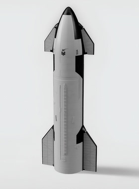 NASA美国宇航局马斯克SpaceX星舰模型Starship火箭模型成品SN24