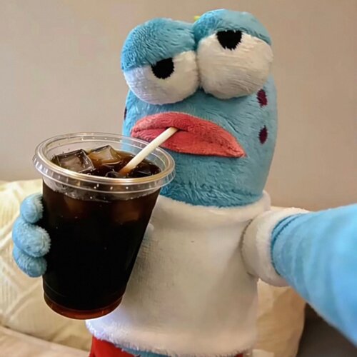 酷酷鱼比奇堡盲盒毛绒背包挂件