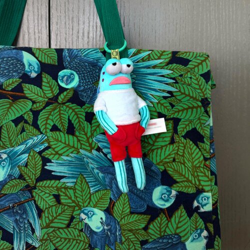 海绵宝宝比奇堡的居民书包挂件