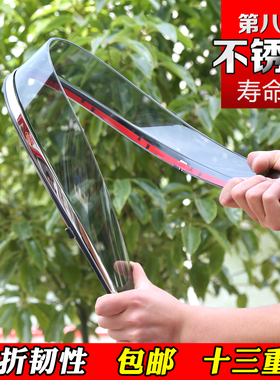 东南DX3晴雨挡V3菱悦V5菱致v6菱仕改装菱帅DX7专用不锈钢亮条雨眉