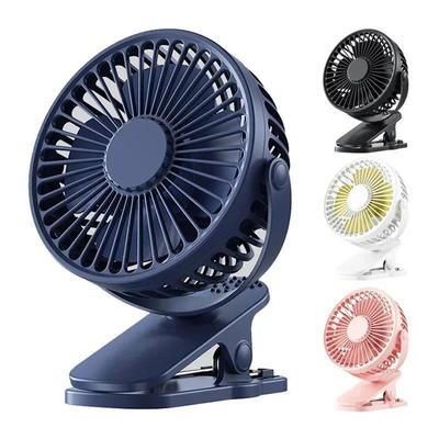 B Rechargeable Table Fan Clip-on Type Portable Mini Desk F