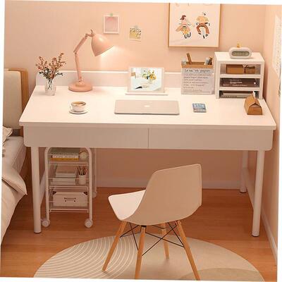 Desk simple office computer table home wooden study desk书桌
