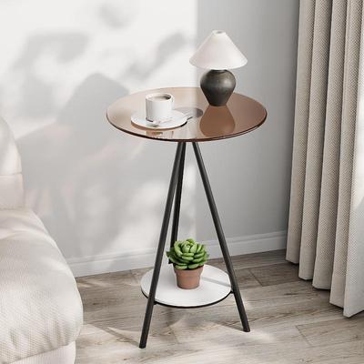 Small coffee table, sofa side table, small table, movable