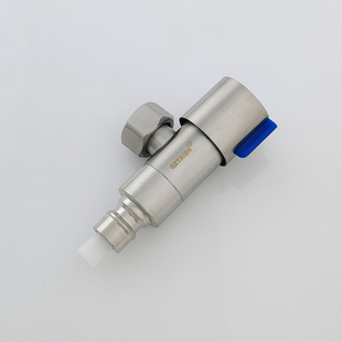 304不锈钢4分内丝活接全自动洗衣机卡扣软管脱落止水阀防脱水龙头