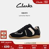 秋新品 百搭休闲通勤 Lo女鞋 德训板鞋 小黑鞋 clarks其乐Meridor