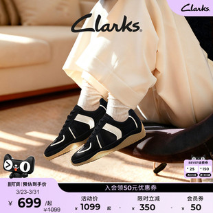 春夏新品 德训板鞋 薄底舒适百搭休闲通勤 Lo女鞋 Clarks其乐Meridor