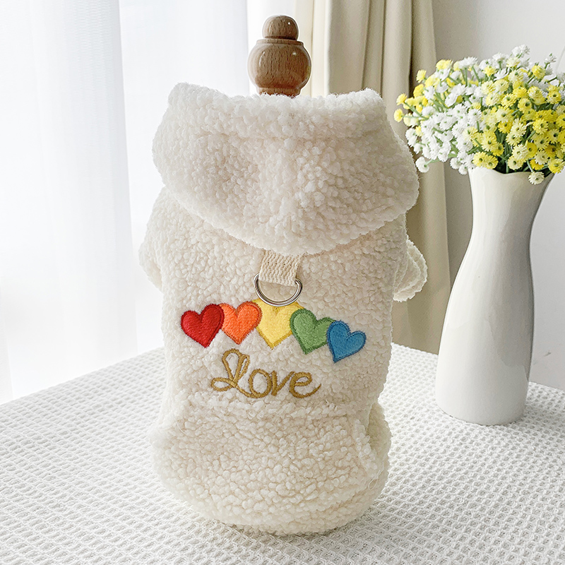 羊羔绒外套狗狗衣服宠物猫咪卫衣