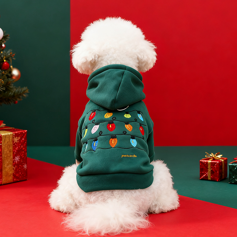 petcircle狗狗衣服圣诞宠物卫衣