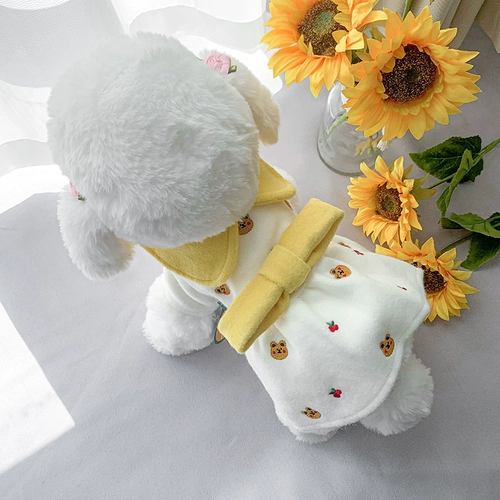 Собачья одежда Pet Cat Puppy осень и зимняя юбка милая юбка принцессы Тедди Bomebi Beome Bin маленькая собака