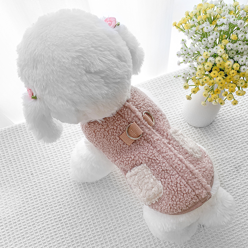 宠物牵引马甲狗狗衣服秋冬卫衣