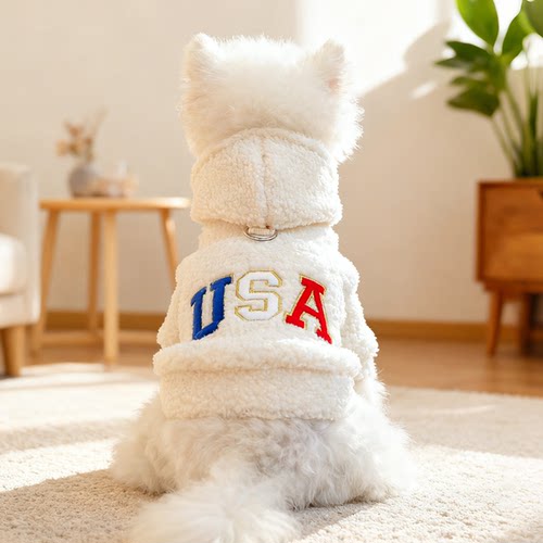 狗狗衣服冬装卫衣比熊泰迪小型犬