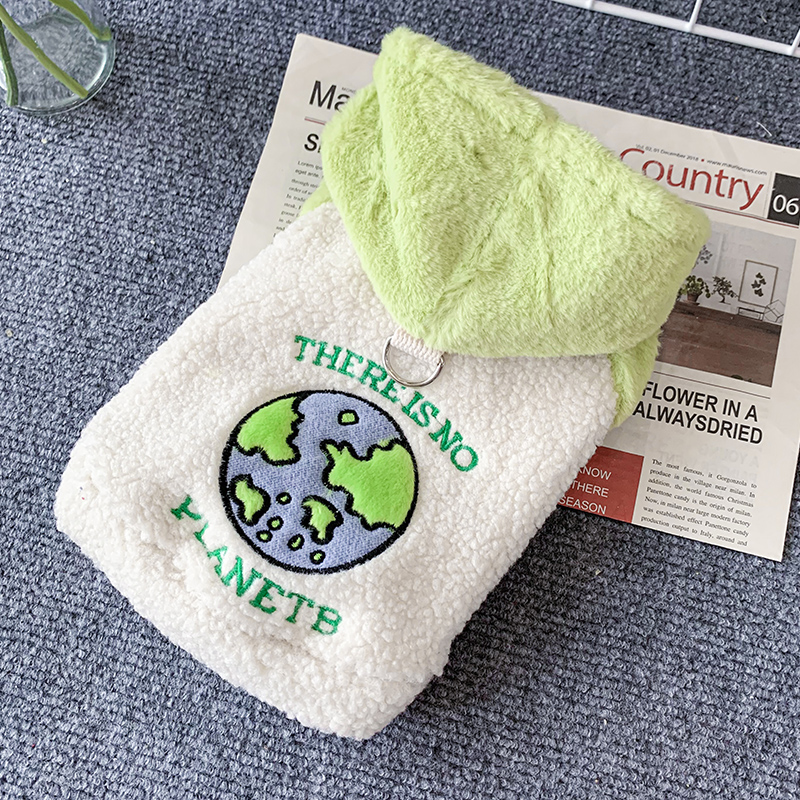 宠物可牵引外套狗狗衣服春秋款