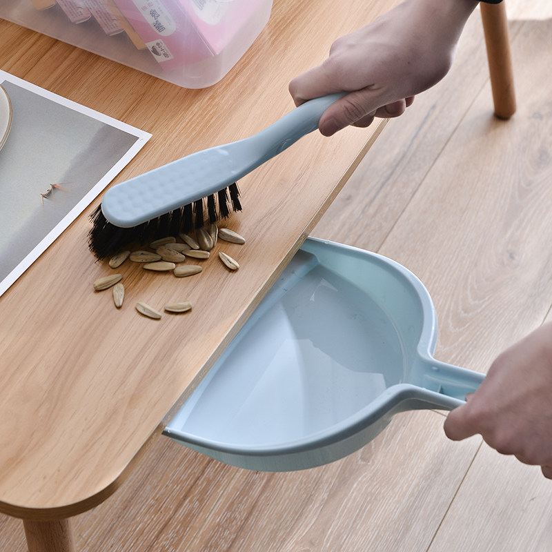 桌面迷你小扫把簸箕套装儿童学生扫帚家用清洁书桌清扫垃圾铲宠物