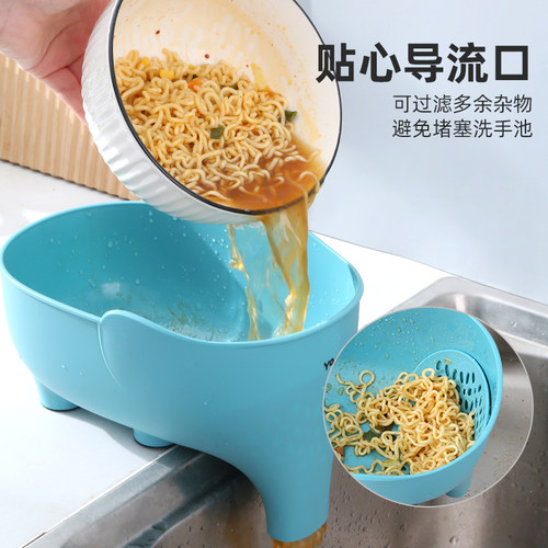 厨房水槽多功能沥水篮水果洗菜篮