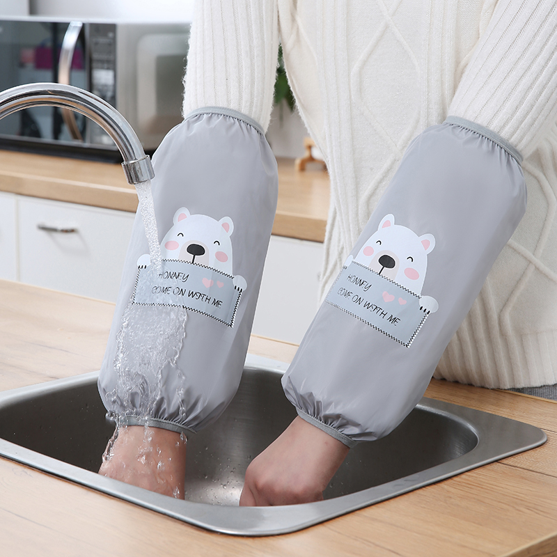 套袖女秋冬袖套防水防油廚房防臟