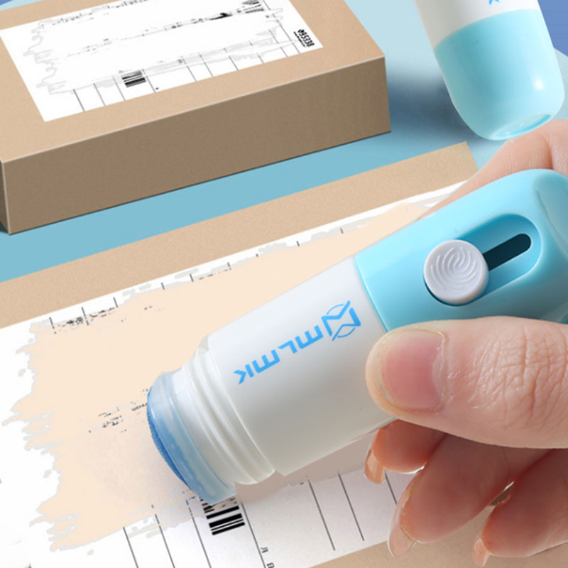 熱敏紙涂改液一體速干快遞涂抹器