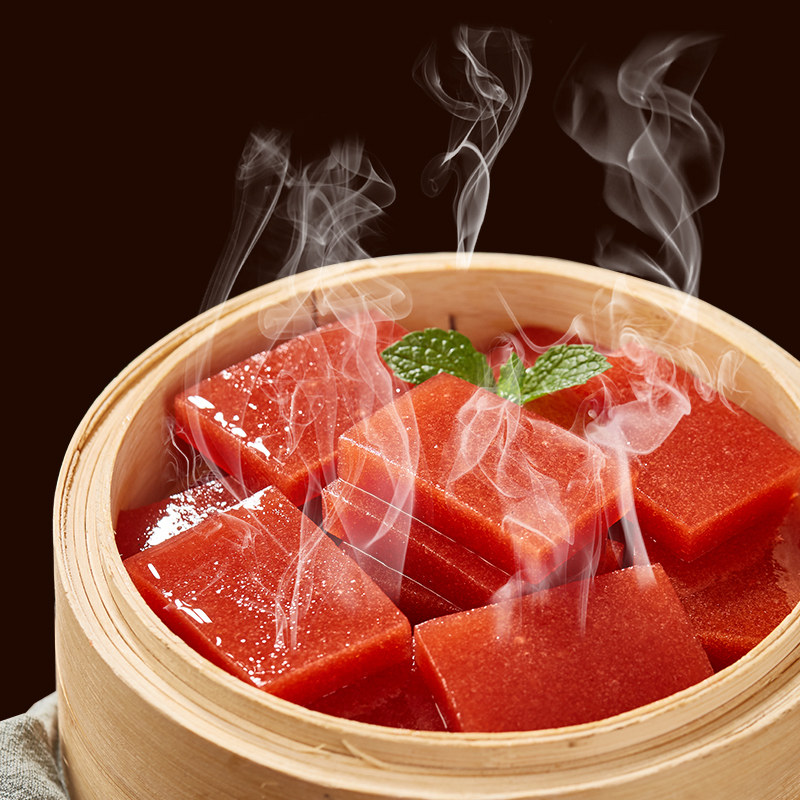 沂蒙公社山楂糕鲜蒸儿童休闲零食山楂糕山楂条无添加400g袋装