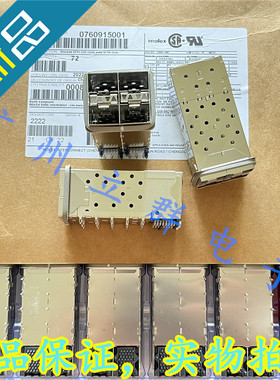 76091-5001 进口molex连接器 0760915001 通孔 80针 双组 丨