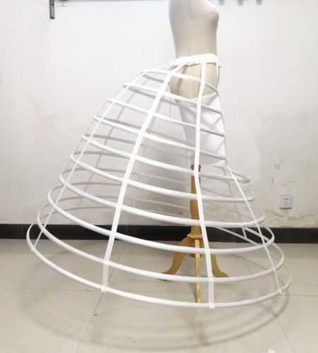 洛可可后现代风异形鸟笼裙撑后翘式克里诺林裙撑毕业设计表演衬裙 - 封面