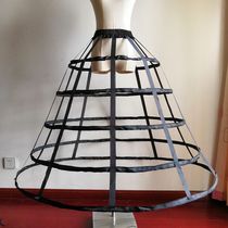 Hollowed out birdcage support 5-layer Lolita fishbone steel ring violence skirt support bell support A-shaped brace dress can be customized