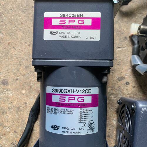 议价二手拆机韩国S9190GXH-V12CE减速电机+S9KC2