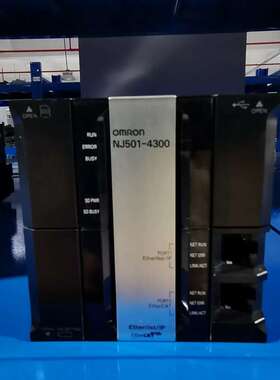 议价欧姆龙PLC CPU模块，型号NJ501-4300，原装拆机