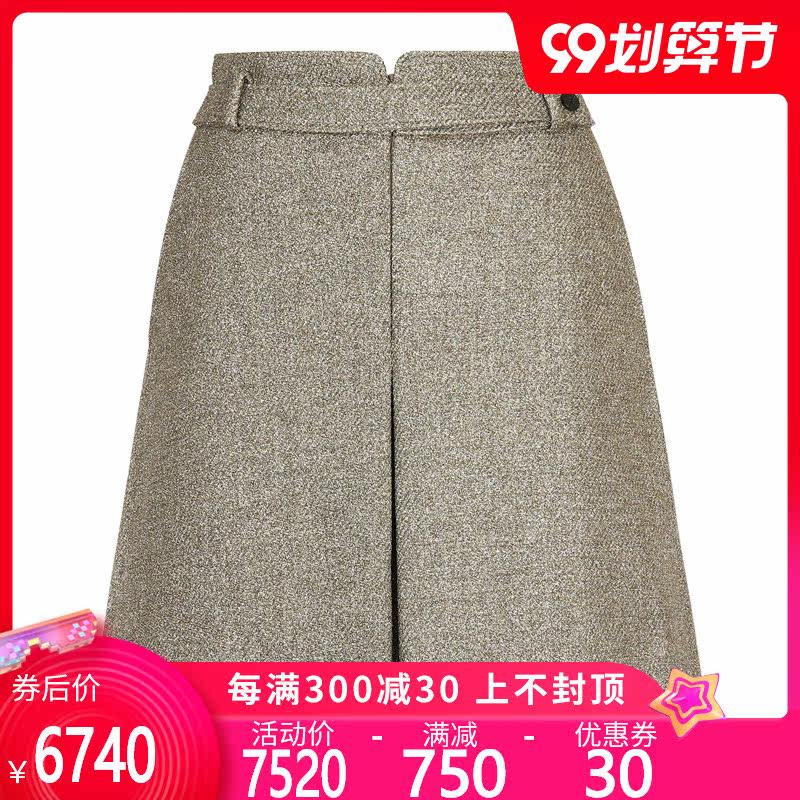 正品Dior/迪奥女裤夏季新款棉麻混纺女士系带休闲百搭短裤GK