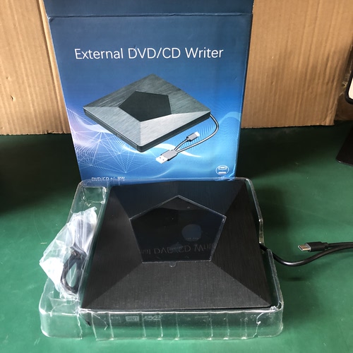 外置DVD刻录机 USB+Type‑C双接口 外接CD/DVD光驱
