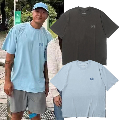 现货 MADNESS 26SS TEE 余文乐同款重磅纯棉宽松落肩印花短袖T恤