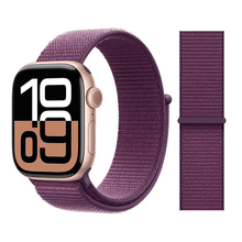 适用苹果手表apple watch 10表带Ultra2编织iwatch9/8/7/6代s10彩虹版精织S5尼龙回环式男时尚运动腕带女款se