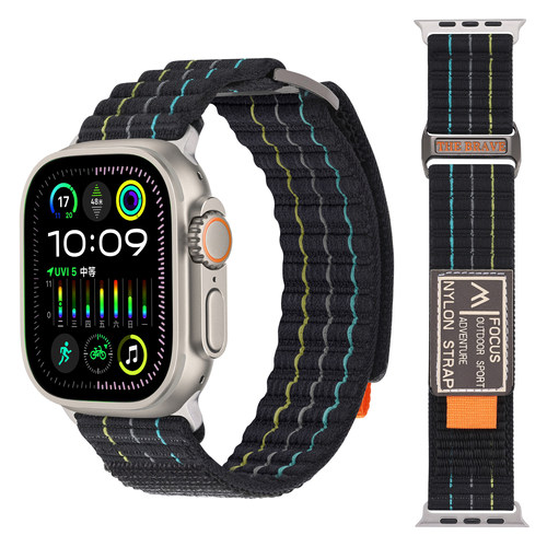 IWatchS10新款尼龙贴皮腕带