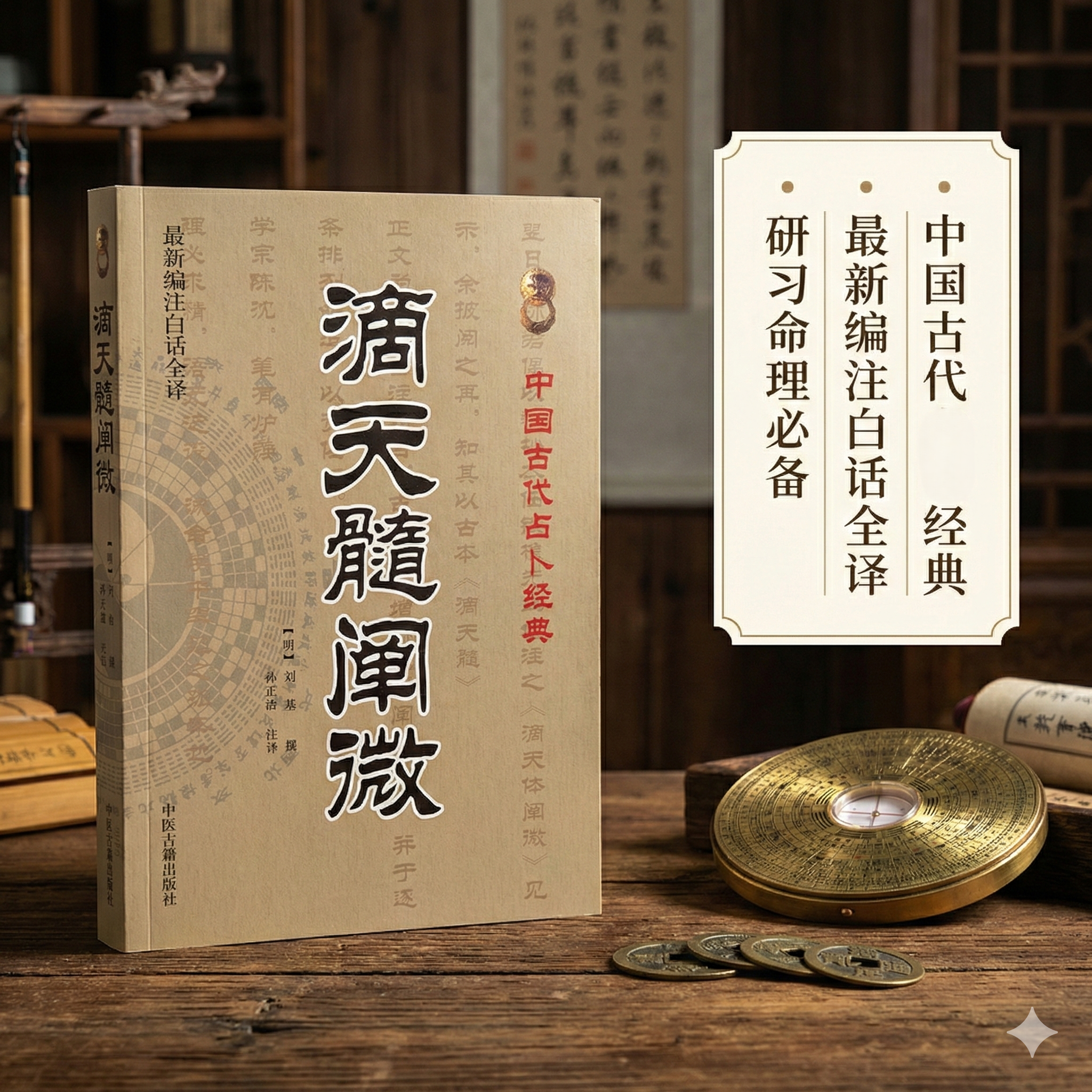 滴天髓阐微 [明]刘基撰白话全译任铁樵注疏四柱八字命理学通神论六亲岁运格局旺衰喜忌取用神详解易学术数正版书籍