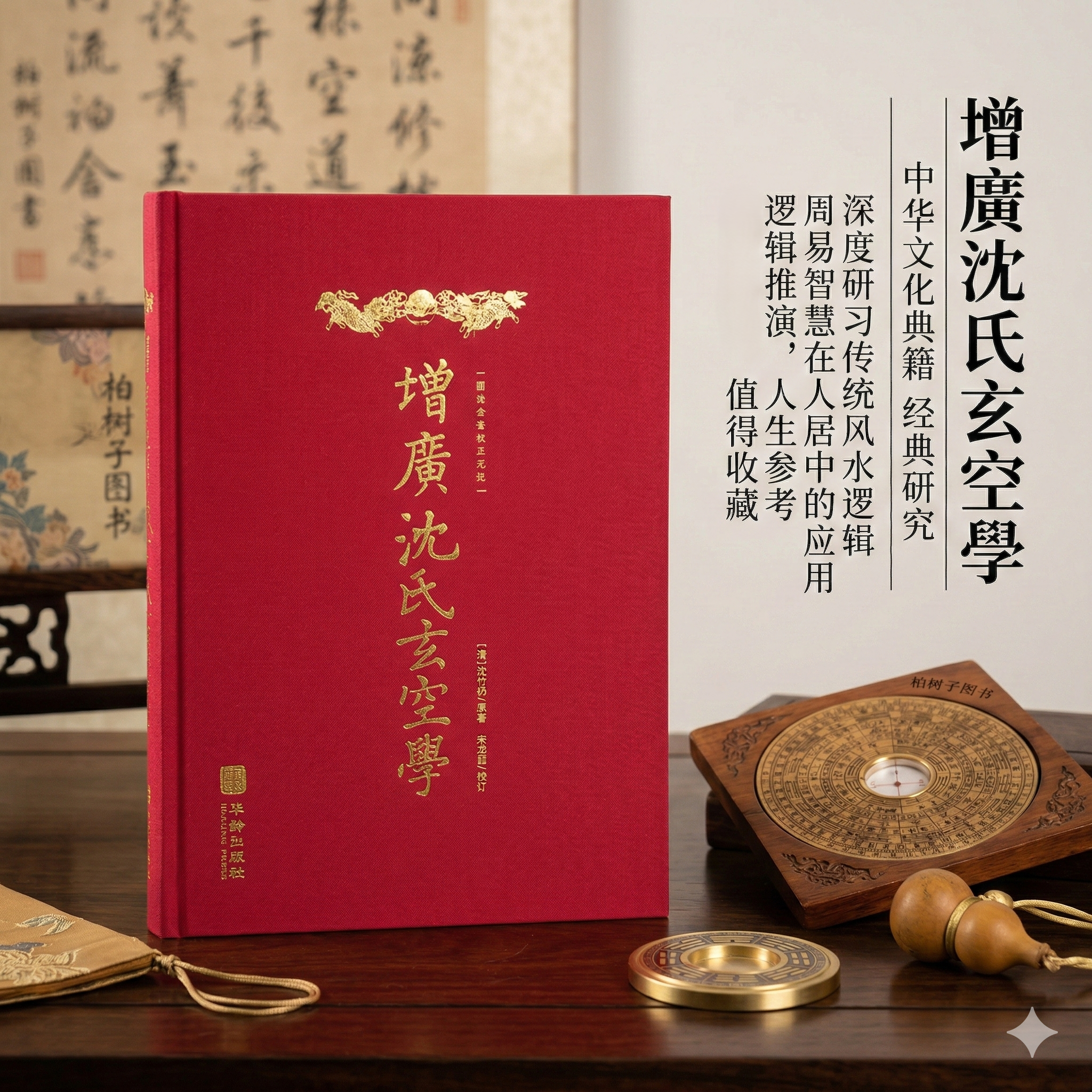增广沈氏玄空学 沈竹礽著玄空地理理气风水权威经典三元九运图诀全备校正无讹二十四山挨星诀飞星盘推演心法要旨阴阳宅吉凶正版书