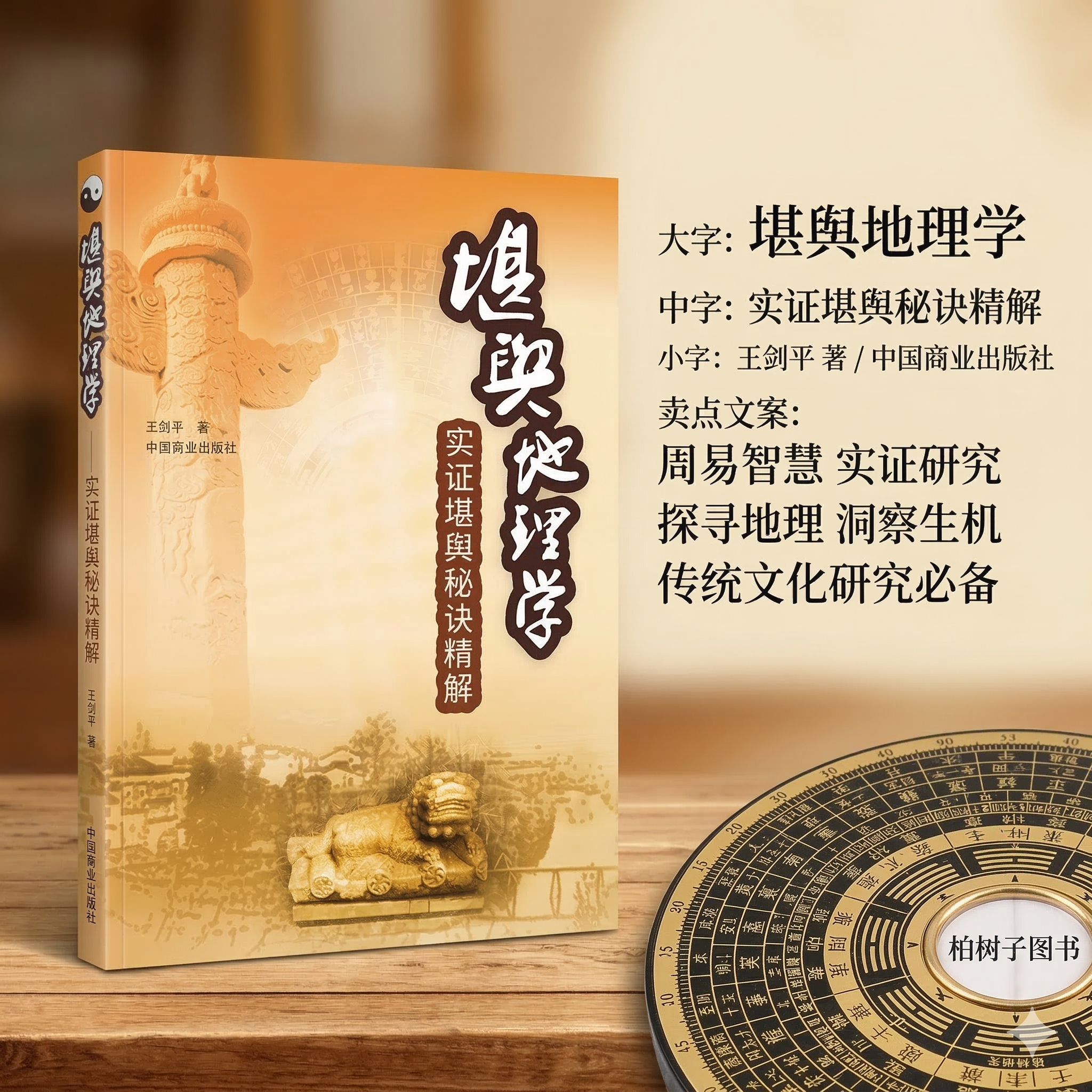 堪舆地理学 实证堪舆秘诀精解 王剑平著阴阳宅居家环境布局峦头理气寻龙点穴罗盘使用入门实战案例解析中国商业出版社