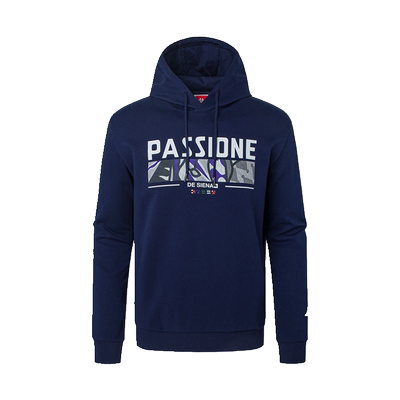 卡帕休闲印花套头帽衫