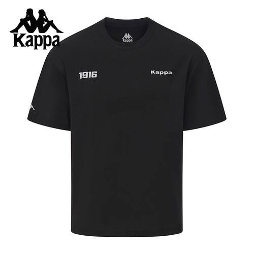 Kappa纯棉透气修身运动T恤