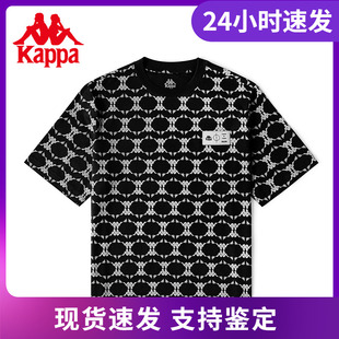 新情侶男女運(yùn)動(dòng)T恤休閑半袖 Kappa卡帕短袖 圓領(lǐng)上衣K0CX2TD19D