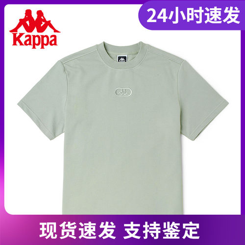 Kappa卡帕短袖新款情侣男女运动T恤休闲半袖圆领上衣KAB0ST09