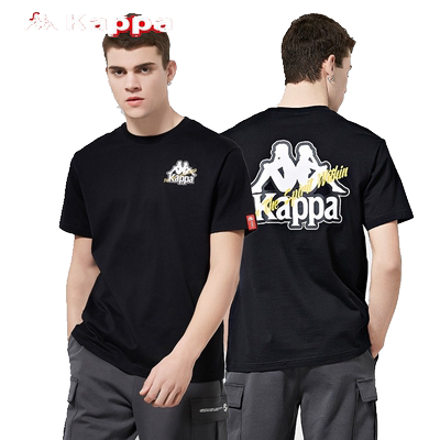店铺推荐Kappa卡帕男款运动短袖T恤印花半袖春夏新款K0A12TD31D