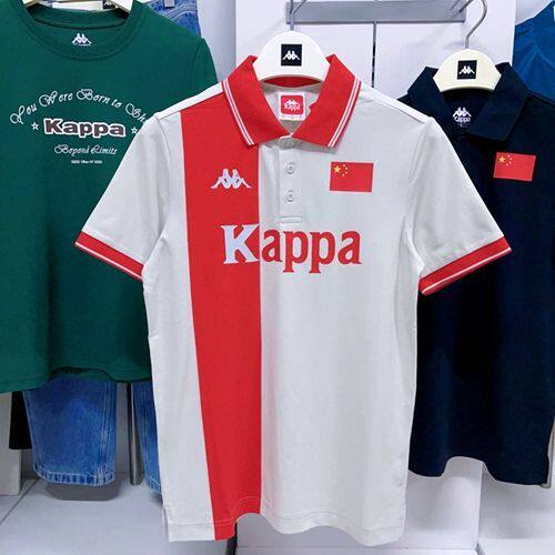 Kappa卡帕运动POLO衫休闲半袖男女款翻领上