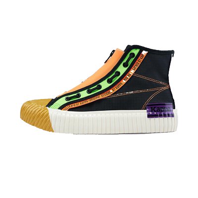 Kappa卡帕潮品串标伦敦男女高帮帆布板鞋子新款K0AW5VS30