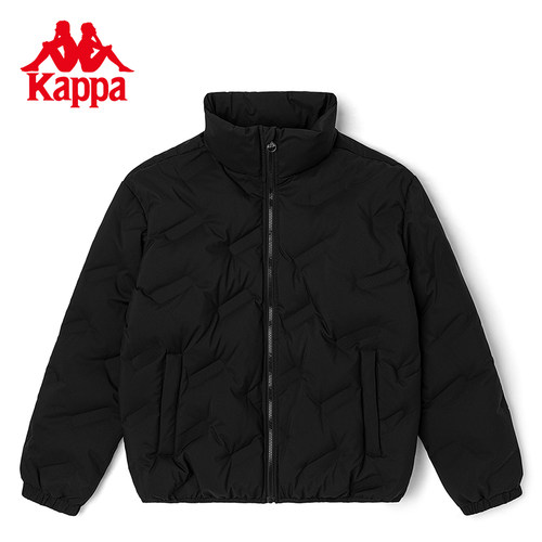 Kappa卡帕羽绒服新款冬男高领防寒服面包服保暖外套K0B72YY79D