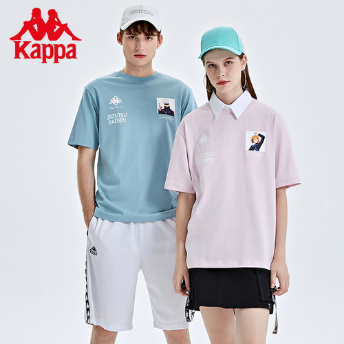Kappa卡帕夏季棉质运动短袖T恤
