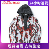 Kappa卡帕情侣运动卫衣休闲帽衫 KPARWMK50C 男女套头春夏新款