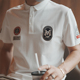透气休闲翻领半袖 欧美潮牌高端刺绣设计感男士 新款 夏季 体恤 polo衫